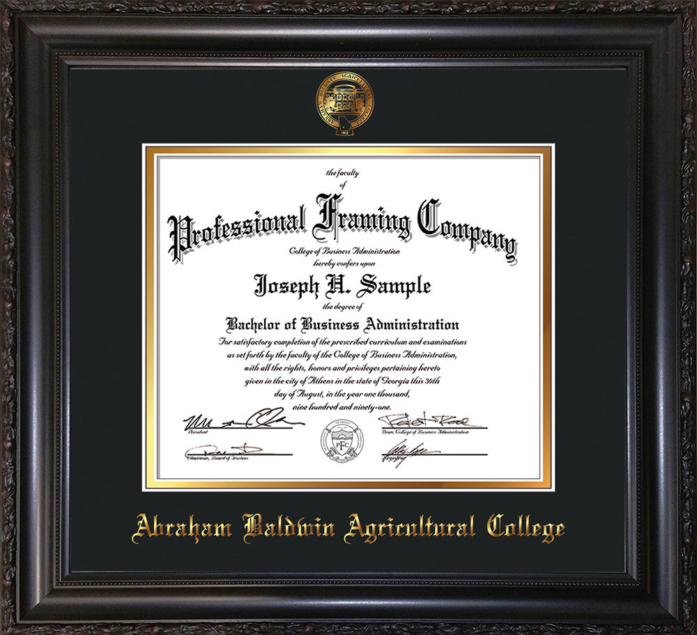 Abraham Baldwin Agricultural College Seal Single Opening