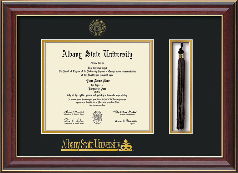 Albany State University Seal Tassel Holder