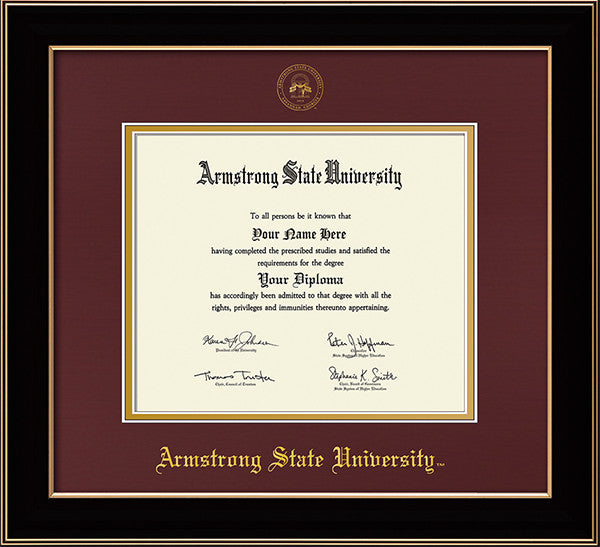 Armstrong State University Seal Single Opening