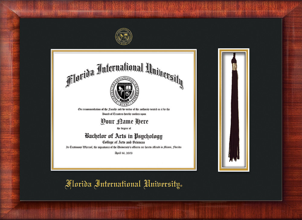 Florida International University Seal Tassel Holder