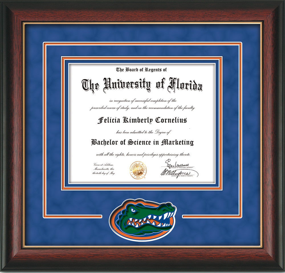 University of Florida 3d Laser Logo Cutout