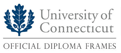 University of Connecticut - UCONN - Diploma Frames
