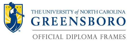 University of North Carolina Greensboro Diploma Frames