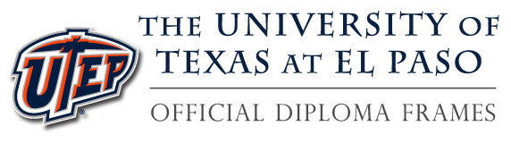 The University of Texas at El Paso Diploma Frames - UTEP