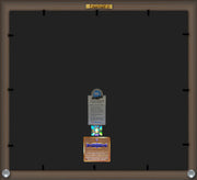 Back View of Saint Joseph's University Diploma Frame - Mahogany Lacquer - No Embossing - Black on Gold mat