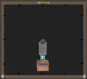 Back view of Georgia Tech Diploma Frame - Flat Matte Black - w/No Embossing - Black on Gold mat